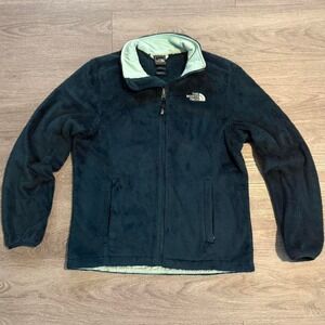 The North Face Osito High Pile Fleece Jacket - Women's Medium - Black Full Zip